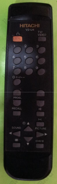 Replacement remote control for Hitachi V2-U4