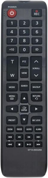 Replacement remote control for Samsung EP10-000329A