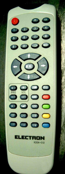 Replacement remote control for Electron K20A-C12