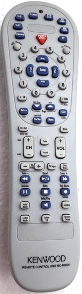 Replacement remote control for Kenwood RC-R0825