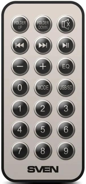 Replacement remote control for Sven MS-1090