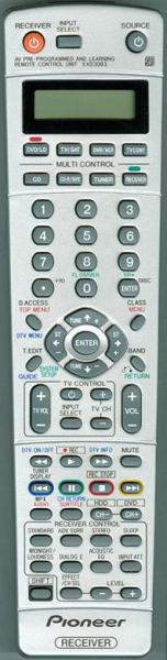 Replacement remote control for Pioneer VSX-915