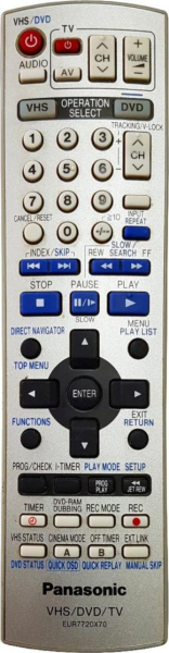 Replacement remote control for Panasonic NV-VP23