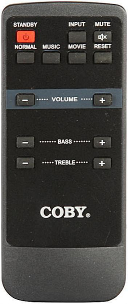 Replacement remote for Coby CSMP95