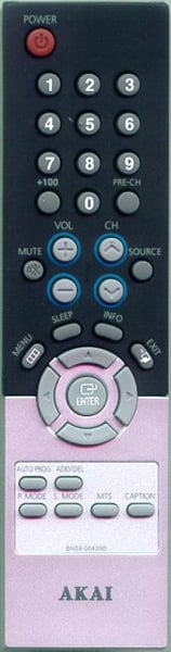 Replacement remote for Akai BN59-00429D, PDP4204ED, PDP4204, PDP4298ED1