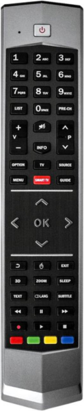 Replacement remote control for Tcl U40S6806