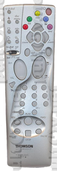 Replacement remote control for Thomson 21CT25ES
