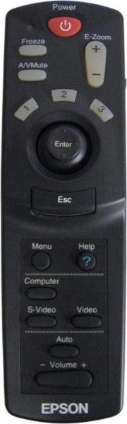 Erstatningsfjernkontroll for Epson EMP5600