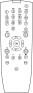 Erstatningsfjernkontroll for Grundig VISION6 32-6930T WHITE(DVD)