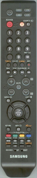 Replacement remote control for Samsung 00272A DVB