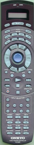 Replacement remote control for Onkyo RC-390M