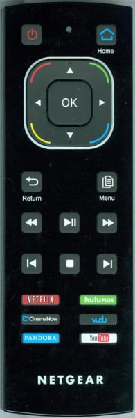 Replacement remote control for Netgear NEO TV