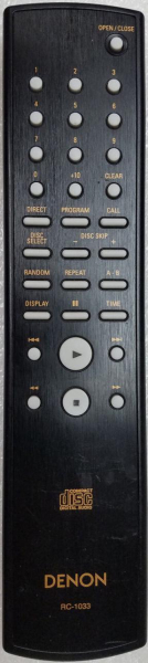 Erstatningsfjernkontroll for Denon DN-C200