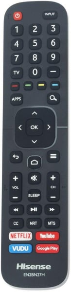 Replacement remote control for Hisense 65H8G