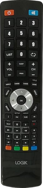 Replacement remote control for JVC LT40C550