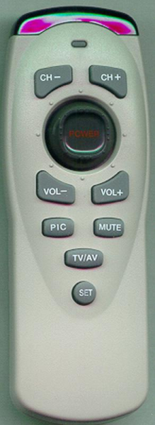 Replacement remote for Farenheit T7000MHR