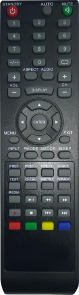 Replacement remote control for Sinudyne SY-U39K250(2VERS.)