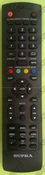 Replacement remote control for Supra STV-LC32800WL4B1