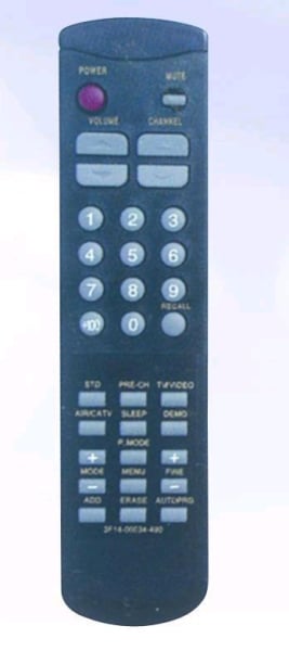 Replacement remote control for Samsung 3F14-00034-900