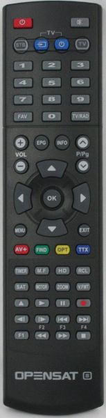 Replacement remote control for Opensat 9900HD