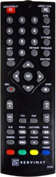 Replacement remote control for Hyro 180HD
