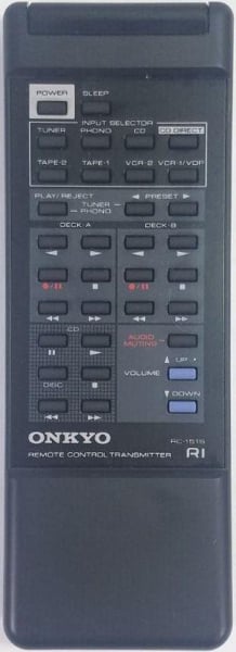 Replacement remote control for Onkyo RC-151S