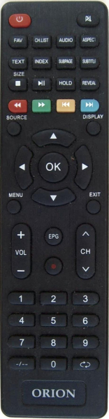 Replacement remote control for Orion OLT-32502V2