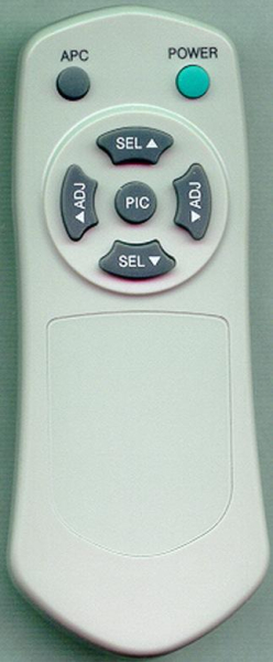 Replacement remote for Nesa Vision NSV7053
