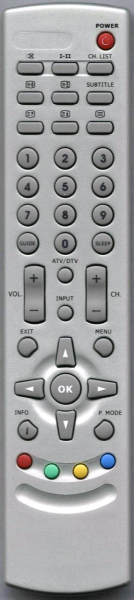 Replacement remote control for Teco PC078C