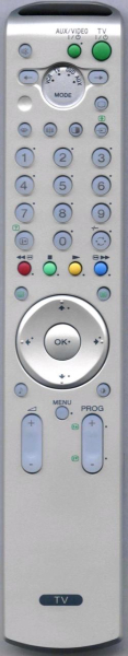 Controlo remoto de substituição para Sony KV36HQ100E(VCR)