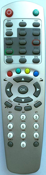 Replacement remote control for Elcad HD400-C