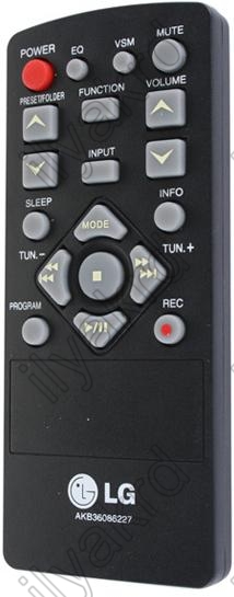 Replacement remote control for LG AKB36086227,SB74