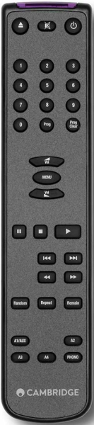 Replacement remote control for Cambridge Audio AXC25