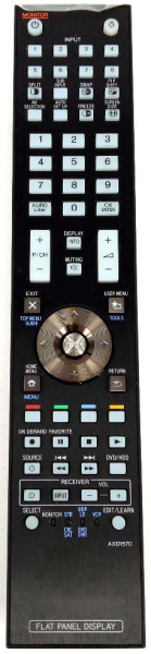 Replacement remote control for Pioneer PRO-110FD