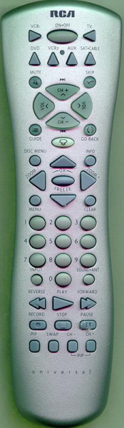 Replacement remote for Rca D52W135D, RCR160TALM1, D61W130