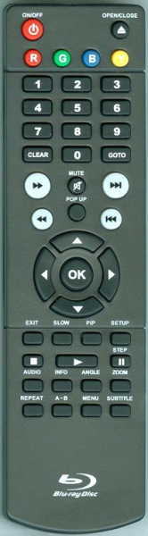 Replacement remote for Rca BRC11082