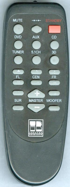 Replacement remote for Theater Research TR503