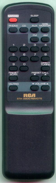 Replacement remote for Rca STA3900, 12386132, 315006