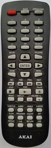 Replacement remote control for Akai AD65V