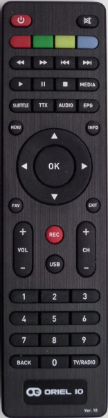 Replacement remote control for Oriel 963VER10 4V1