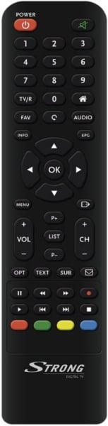 Replacement remote control for Strong SRT7408
