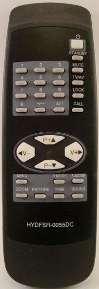 Replacement remote control for Arvin HYDFSR-0055DC