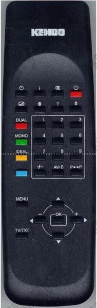 Replacement remote control for Kendo CT98M55VT