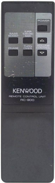 Replacement remote control for Kenwood RC-900