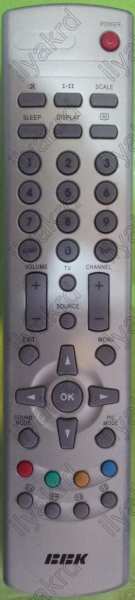 Replacement remote control for Bbk LT-1504