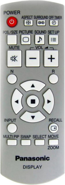 Ersättande fjärrkontroll till Panasonic N2QAYB000178