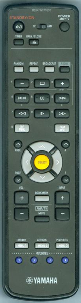 Replacement remote for Yamaha WF138300, MCX4, MCX2000