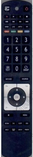 Replacement remote control for Privilege GK22