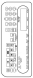 Ersättande fjärrkontroll till Luxor 9282-17(ONLY VCR)