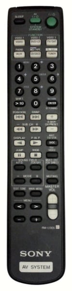 Replacement remote control for Sony STR-DE545(DVDLD)